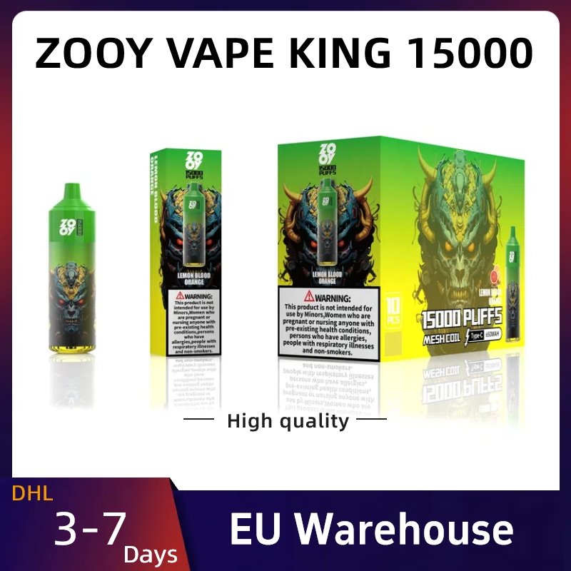 Zooy KING Disposable Vape Pro 15000 Puffs Nederland