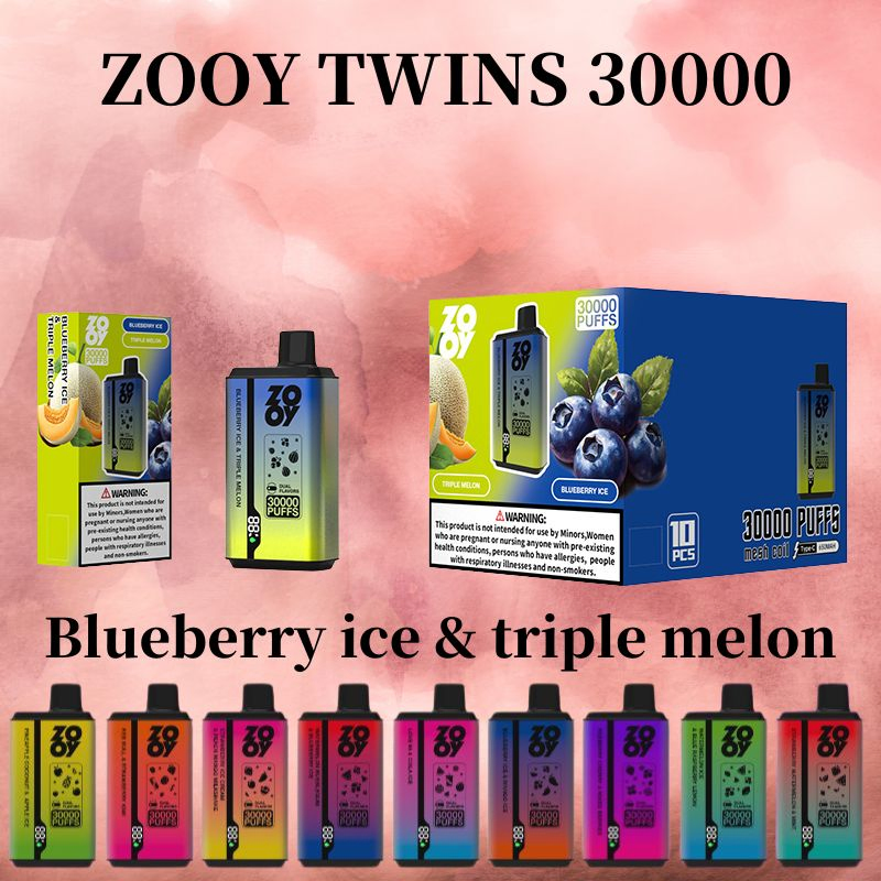 Disposable Zooy 30000 Puffs Nederland Vape Pro TWINS