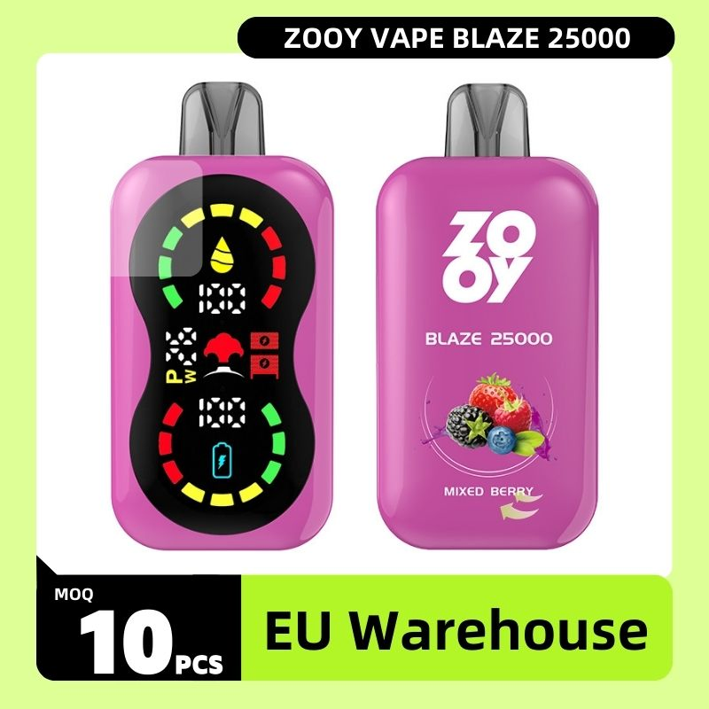 Wholesale Disposable Zooy Bar BLAZE 25000 Puffs Nederland Vape Pro