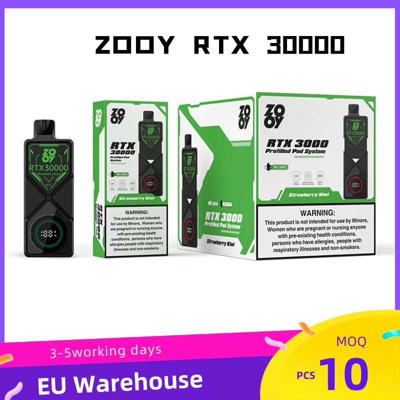 Wholesale Zooy Disposable Vape Pro Bar Puffs Nederland RTX + E-cigarettes