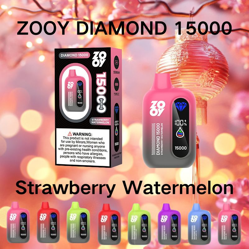 Wholesale Zooy 15000 Puffs Nederland DIAMOND Disposable Vape Pro Bar