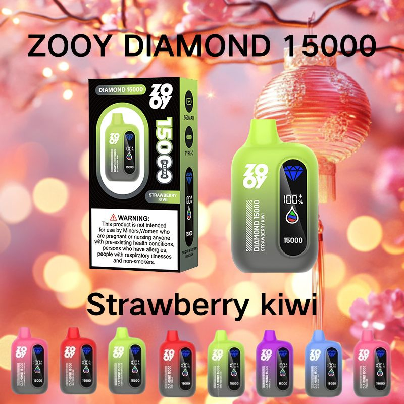 Wholesale Zooy 15000 Puffs Nederland DIAMOND Disposable Vape Pro Bar