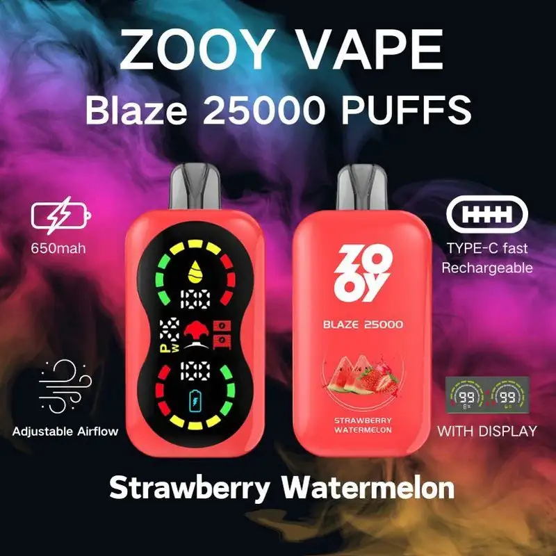 Disposable Zooy 25000 Puffs Vapes BLAZE