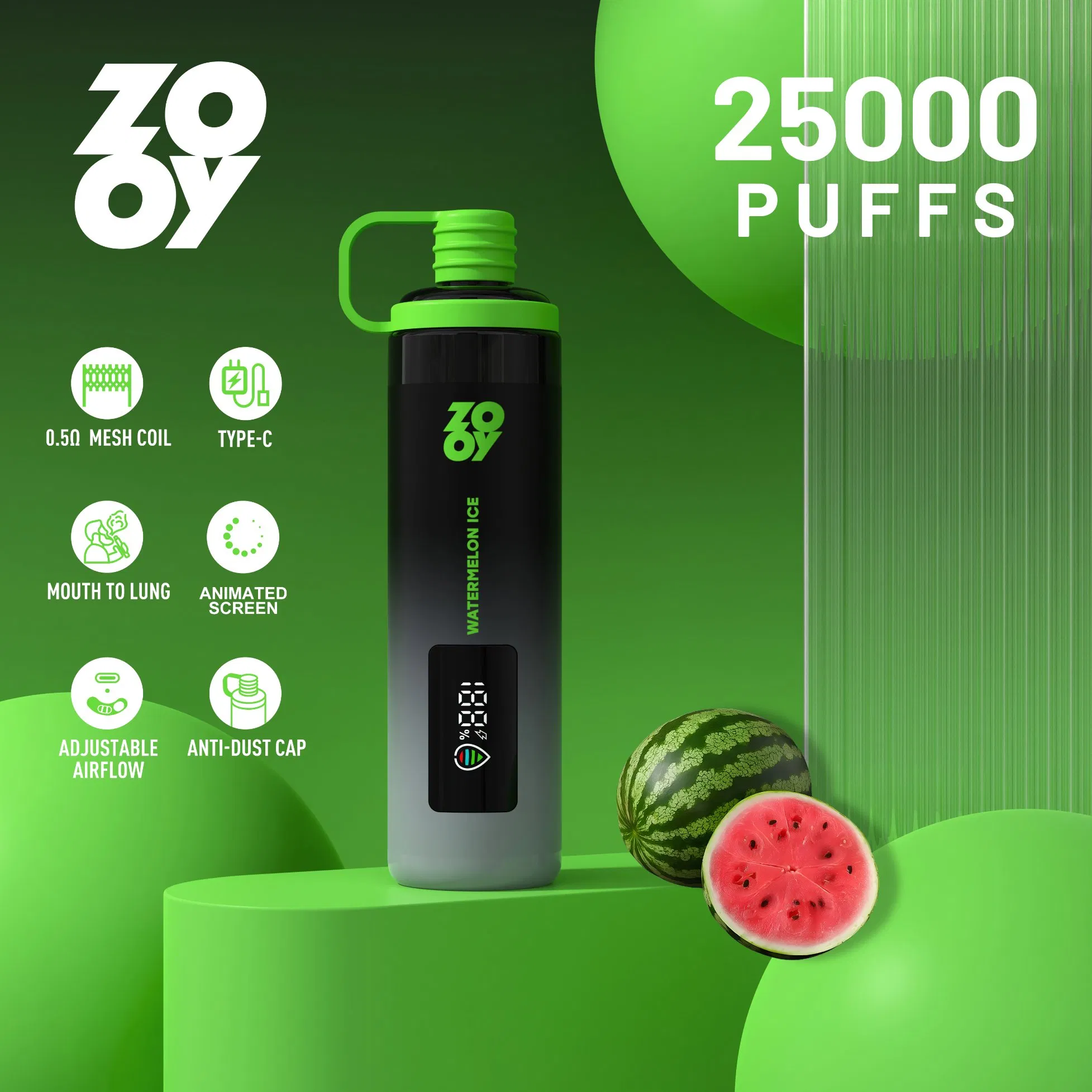 Zooy Bar 2 Puffs Nederland Disposable Vape Pro Bar