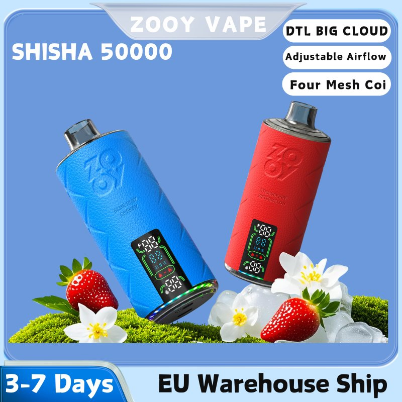 Wholesale Zooy Big Puffs Nederland 50000 Disposable Vape Pro Pen