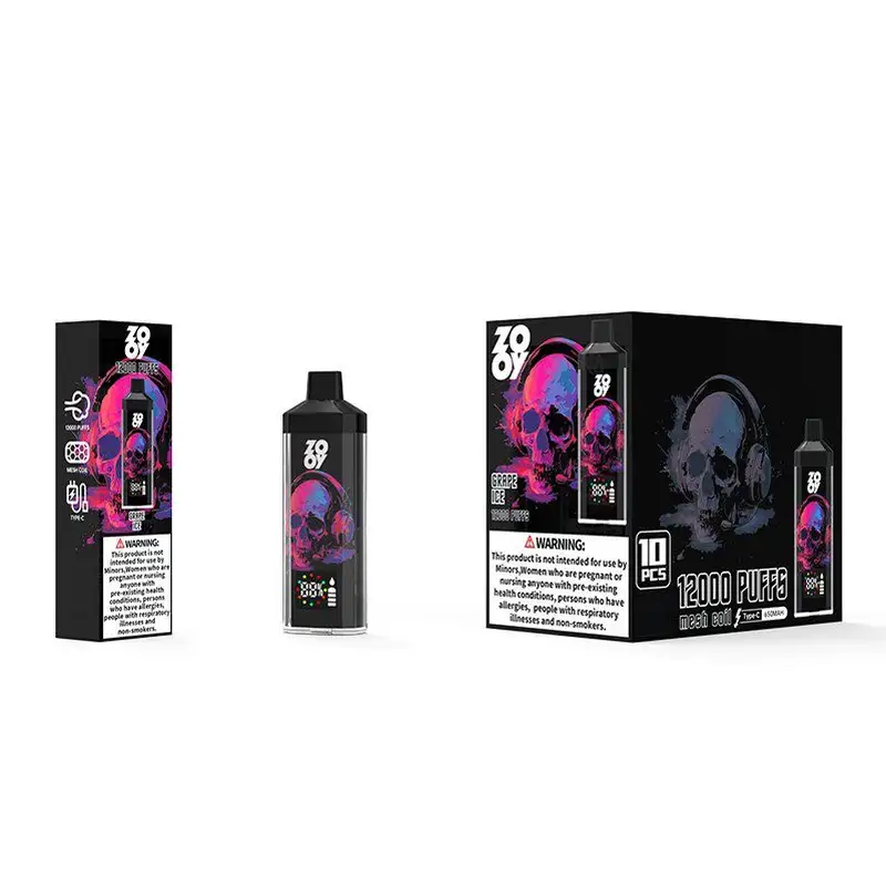 Zooy Bar 12000 Puffs Ghosts Disposable Vape Bar