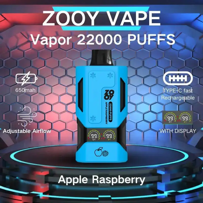 Zooy Bar 22000 Puffs VAPOR Disposable E-cigarettes Bar