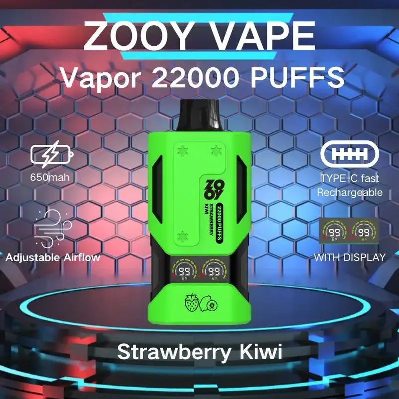 Zooy Bar 22000 Puffs VAPOR Disposable E-cigarettes Bar