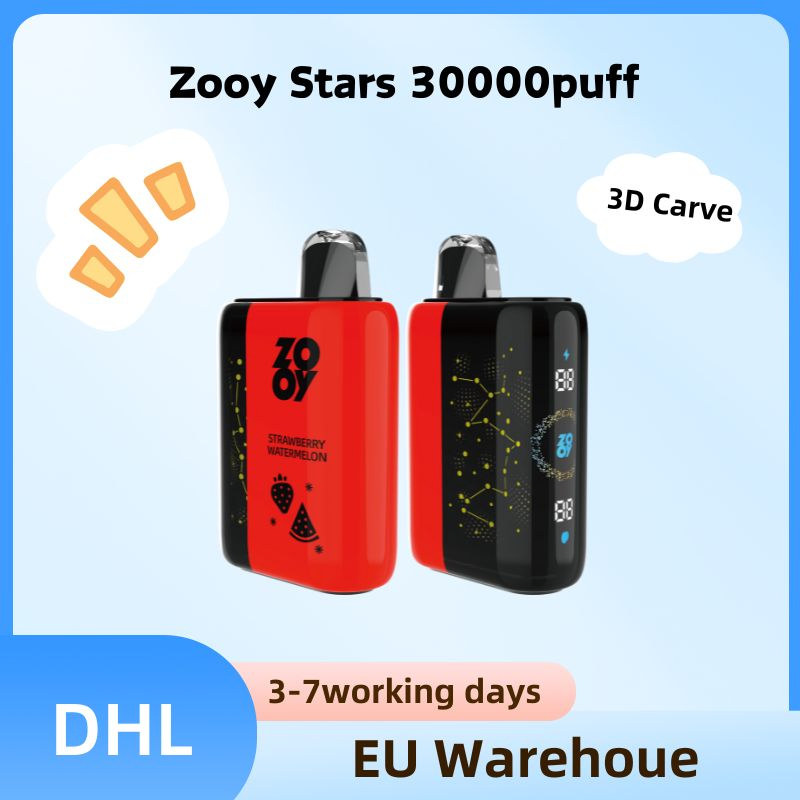 Zooy Disposable Vape Pro Bar 30000 Puffs Nederland STARS E-cigarettes