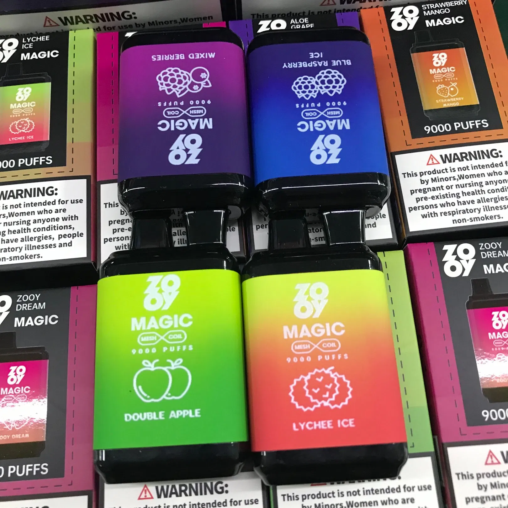 Wholesale Zooy Disposable Vape Pro Bar MAGIC 9000 Puffs Nederland Vape Pro