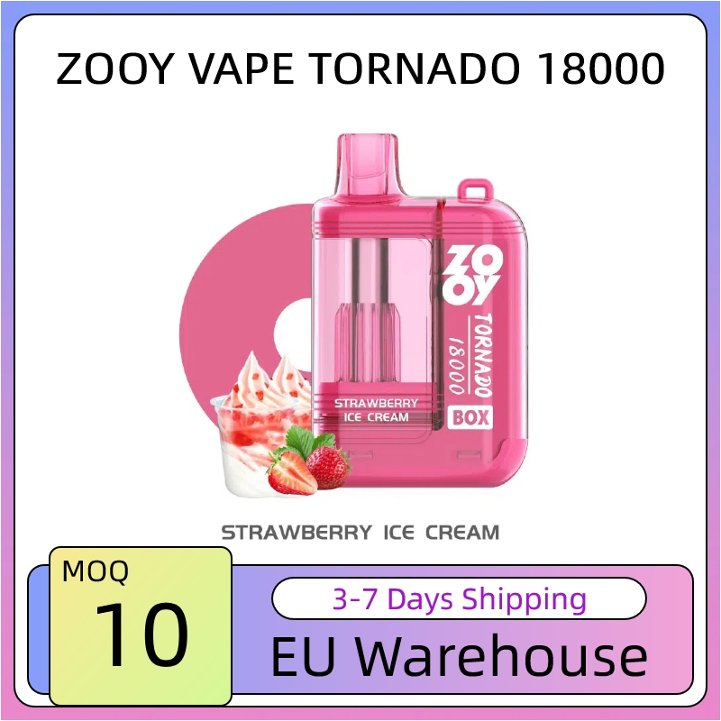 Zooy LARGE Puffs Nederland 18000 Disposable Vape Pro Pen