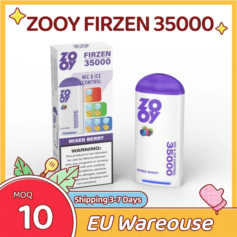 Zooy Bar 35000 Puffs Nederland Disposable Vape Pro FIRZEN