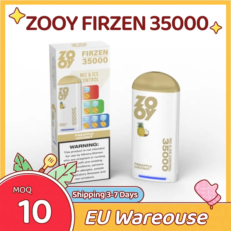 Zooy Bar 35000 Puffs Nederland Disposable Vape Pro FIRZEN