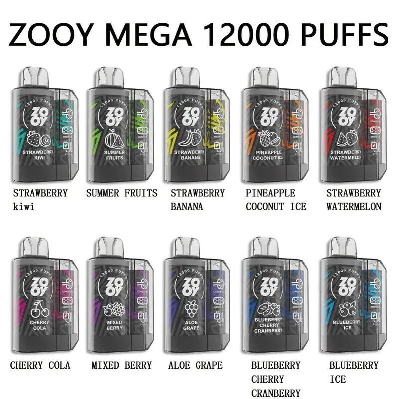 Zooy Bar 12000 Puffs Vapes MEGA