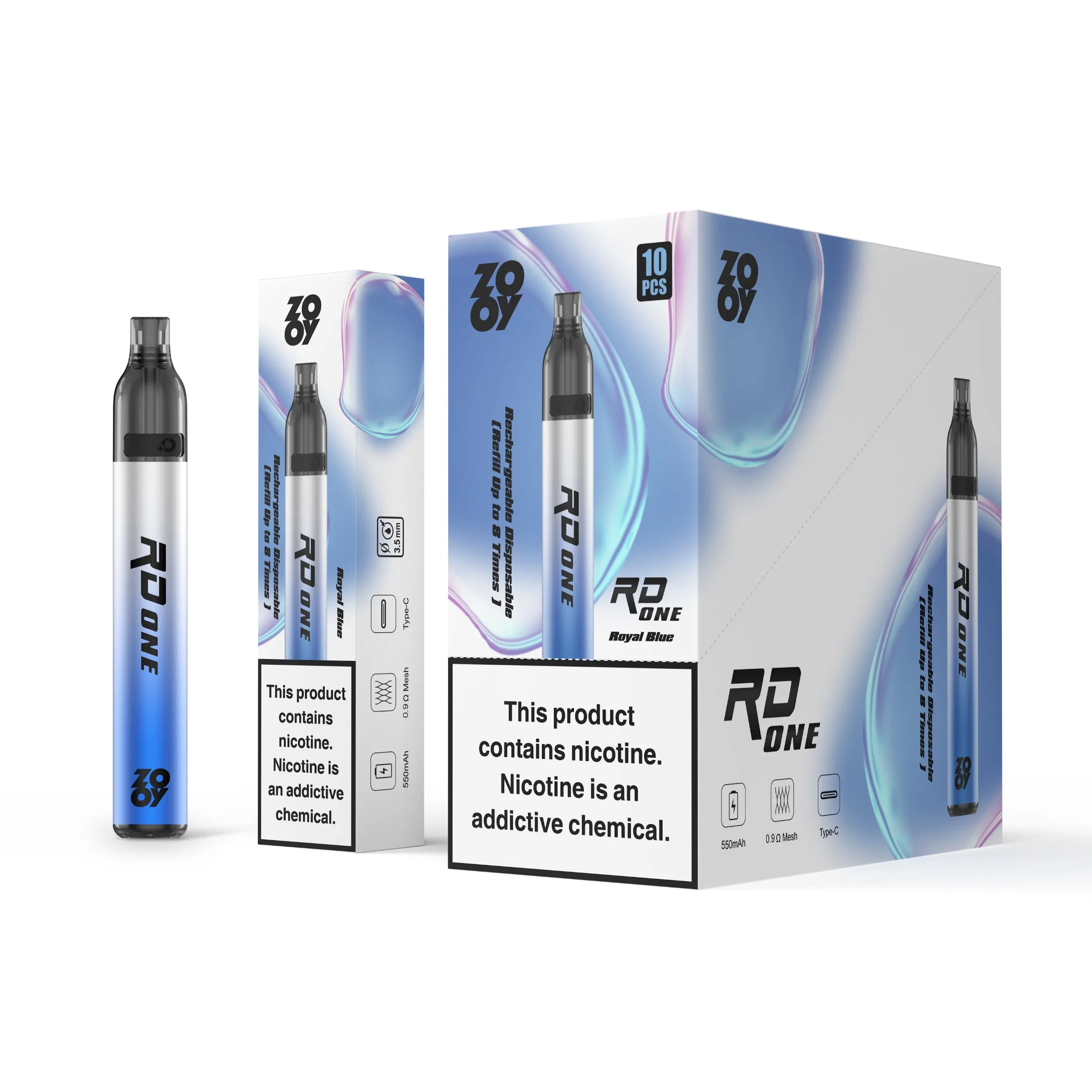 Zooy Bar Disposable Vape Pro Puffs Nederland RD ONE