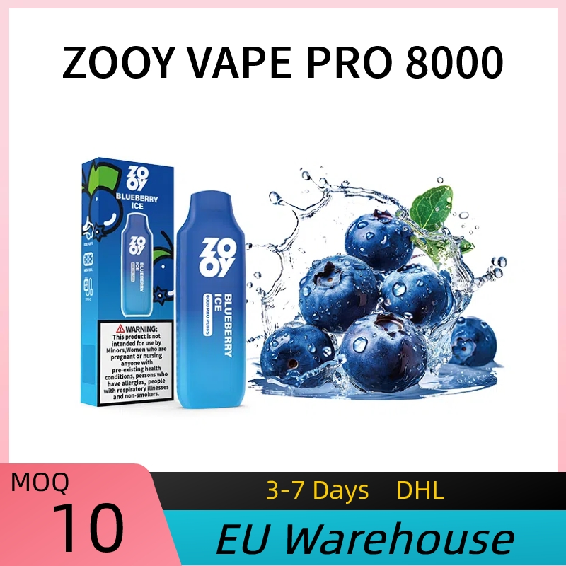 Wholesale Zooy 8000 Puffs Nederland Disposable Vape Pro Pen