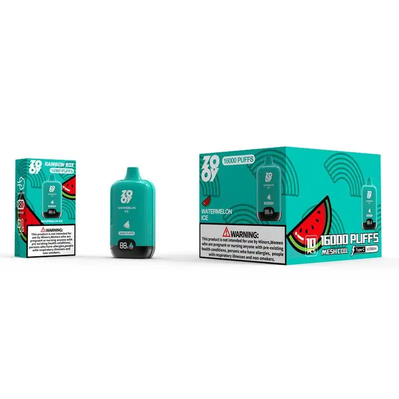 Zooy Rainbow box 16000 Puffs Vapes