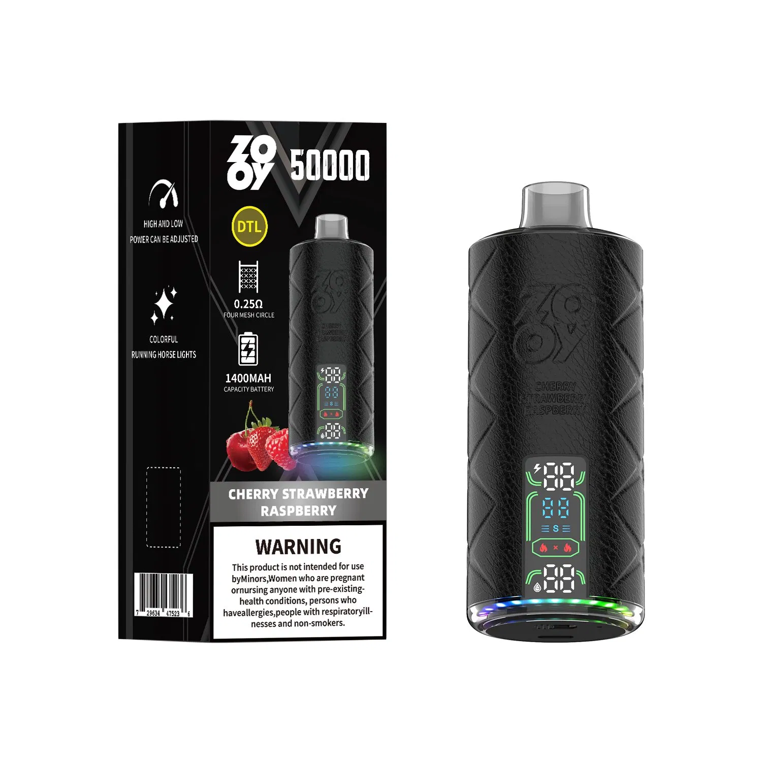 Disposable Zooy SHISHA Vape Pro 50000 Puffs Nederland