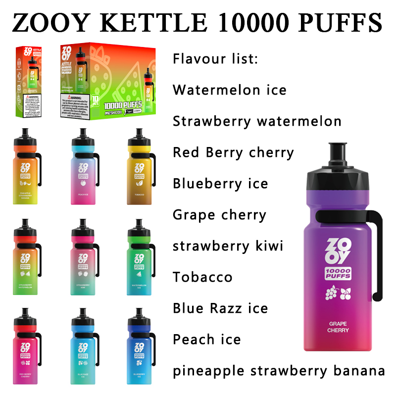 Zooy Bar KETTLE Vape Pro 10000 Puffs Nederland