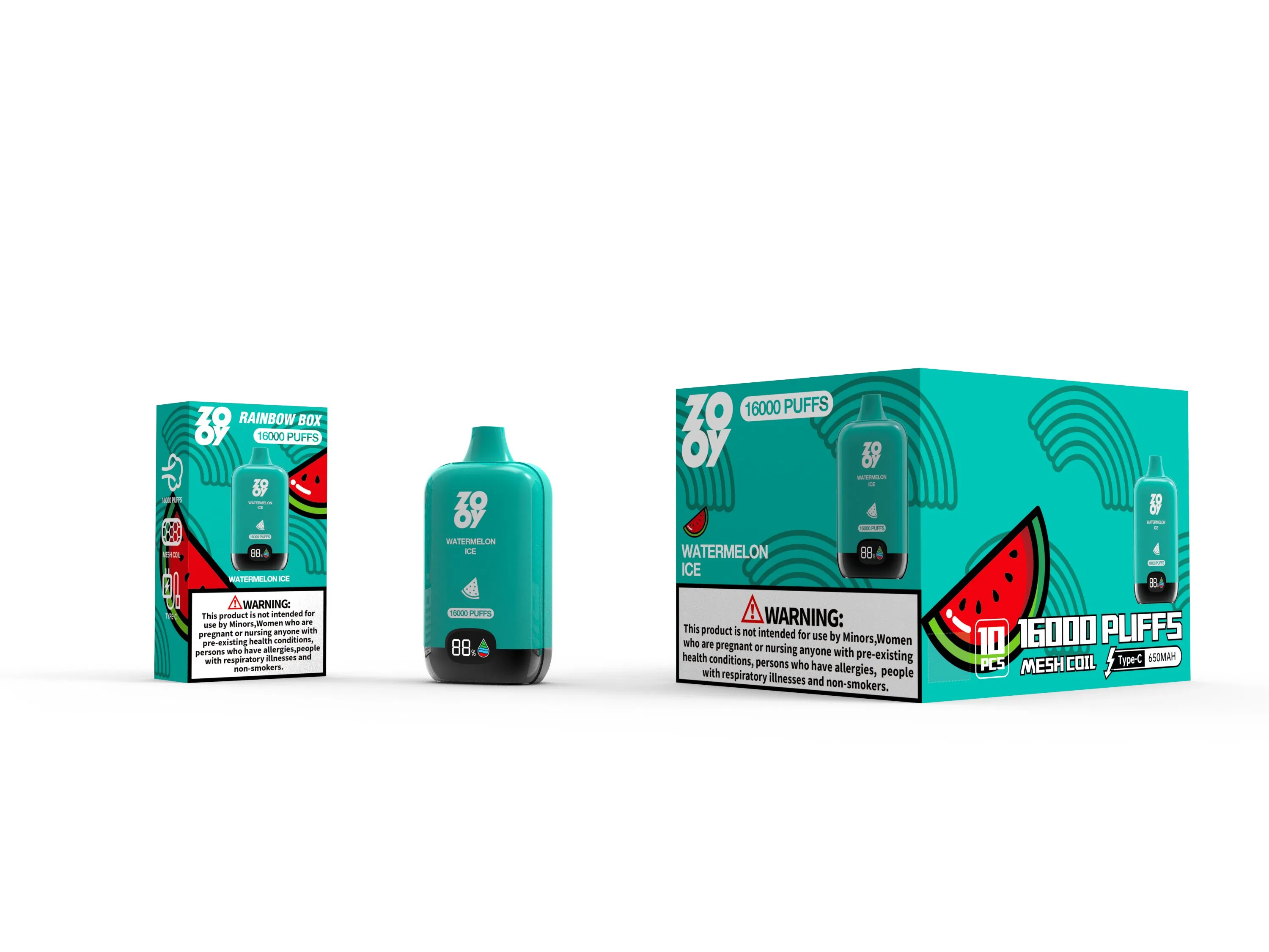 Wholesale Zooy Disposable Vape Pro Bar LARGE Puffs Nederland 16000 E-cigarettes