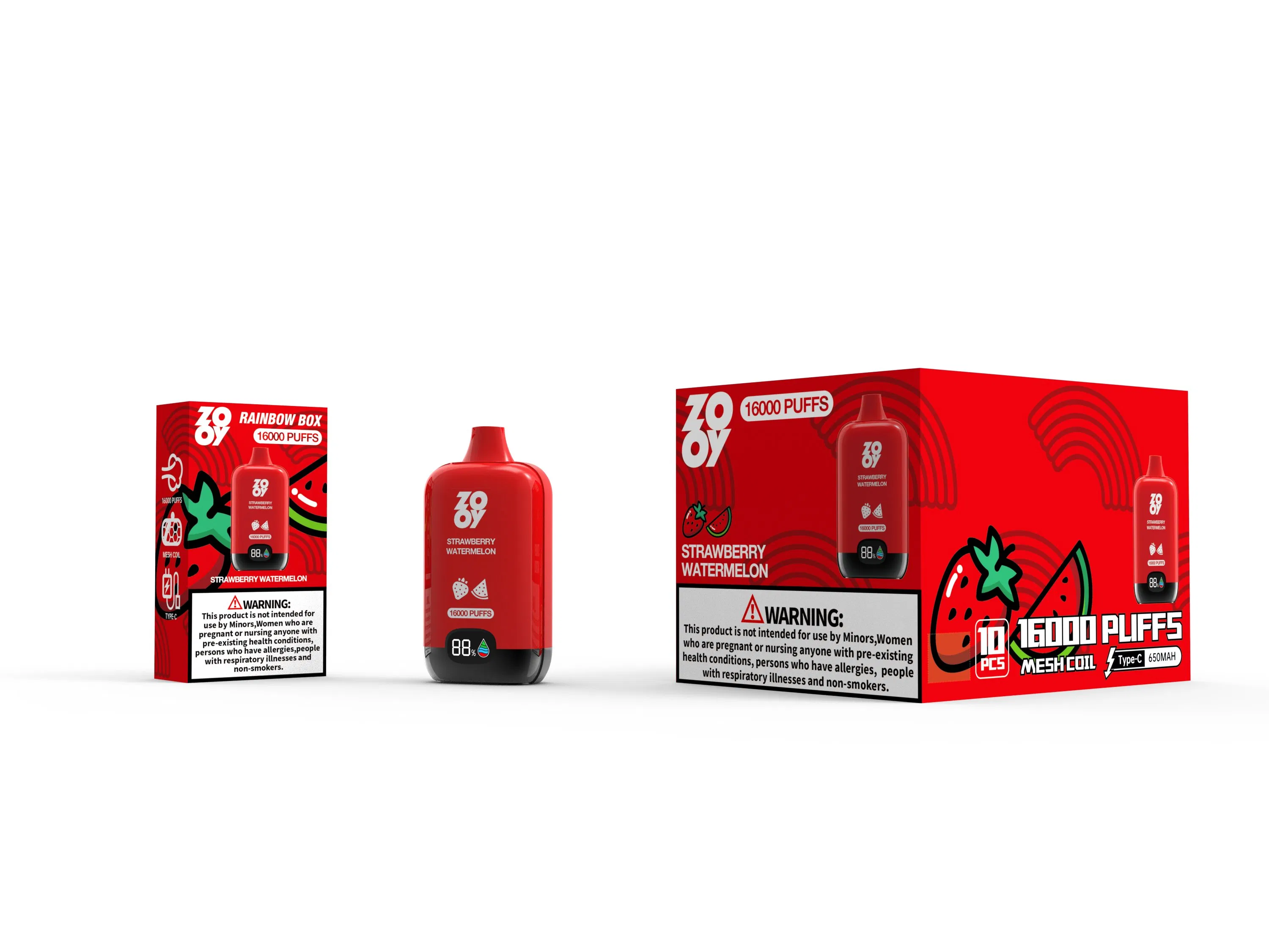 Wholesale Zooy Disposable Vape Pro Bar LARGE Puffs Nederland 16000 E-cigarettes