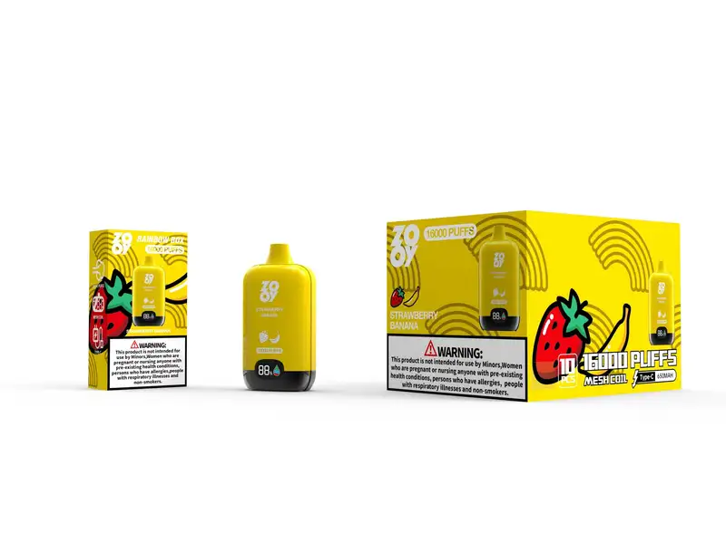 Eu Warehouse Zooy Rainbow box Vapes 16000 Puffs