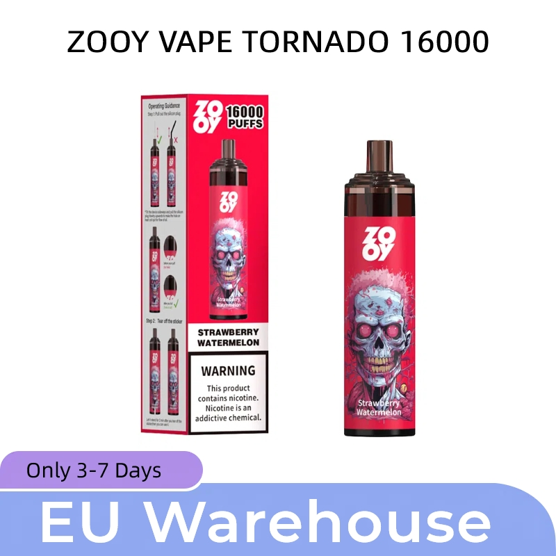 Zooy Disposable Vape Pro Bar 16000 Puffs Nederland Tornado