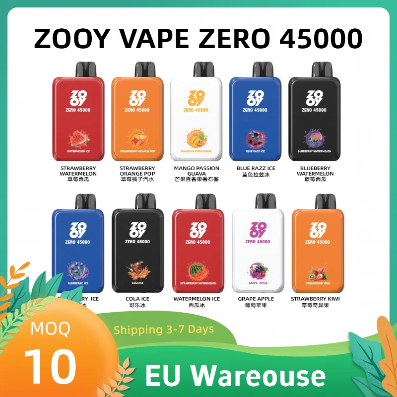 Wholesale Zooy Disposable Vape Pro Bar ZERO 45000 Puffs Nederland Vape Pro