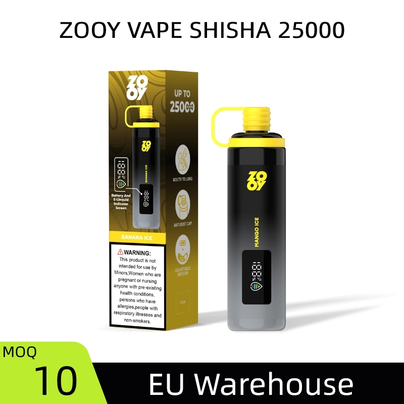 Wholesale Zooy Bar SHISHA 25000 Puffs Nederland Disposable Vape Pro
