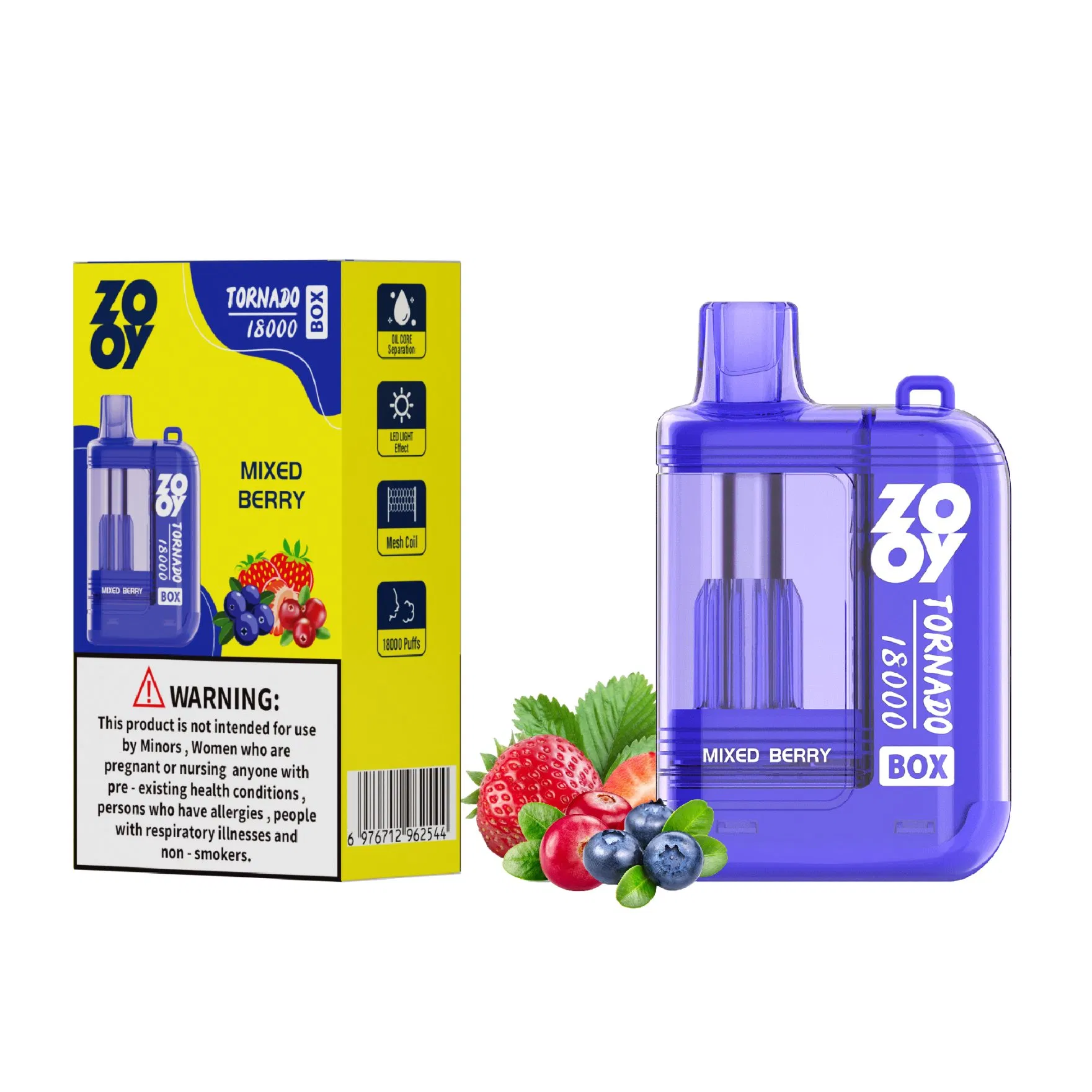 Zooy Bar Vape Pro 18000 Puffs Nederland