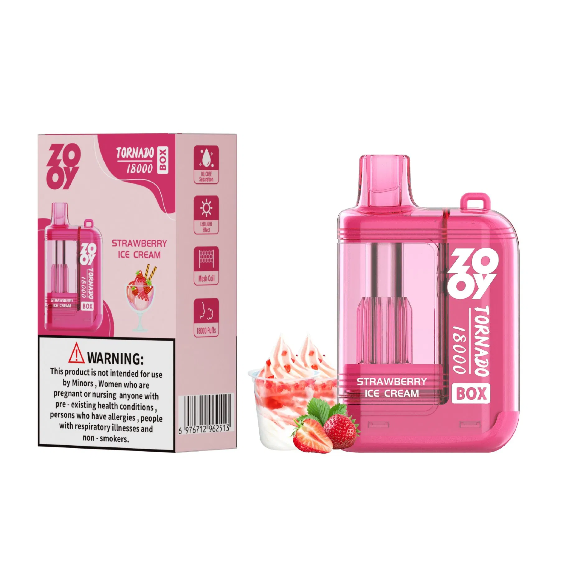 Zooy Bar Vape Pro 18000 Puffs Nederland