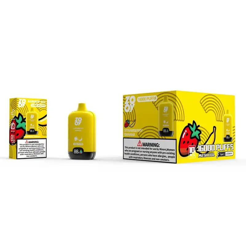 Zooy Bar Rainbow box Disposable Vape 16000 Puffs