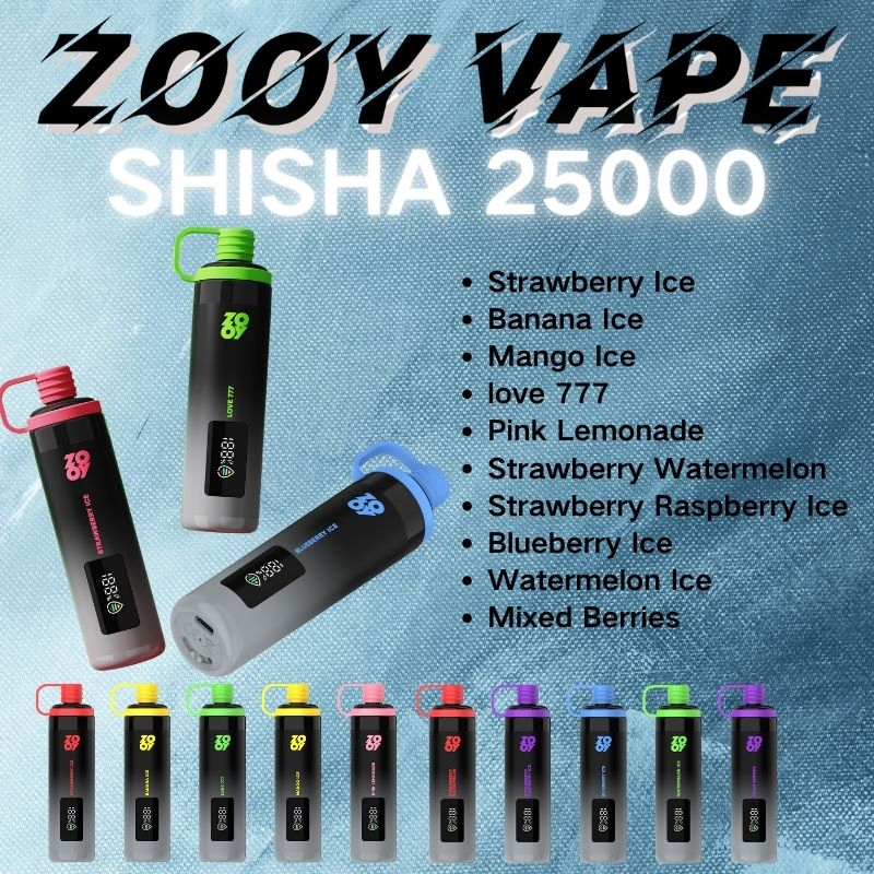Disposable Zooy Bar 25000 Puffs Nederland SHISHA Vape Pro