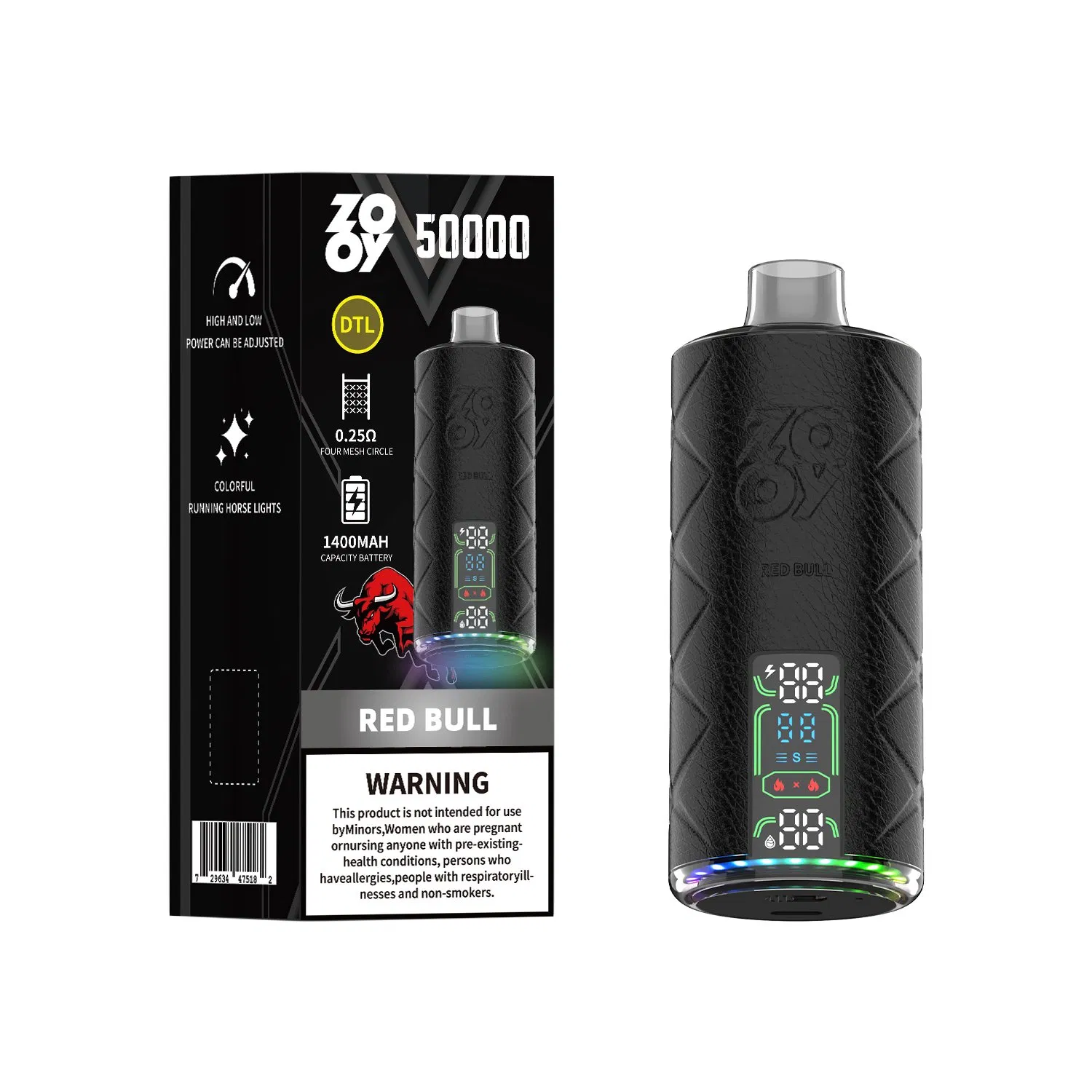 Wholesale Zooy LARGE Puffs Nederland 50000 Disposable Vape Pro Pen