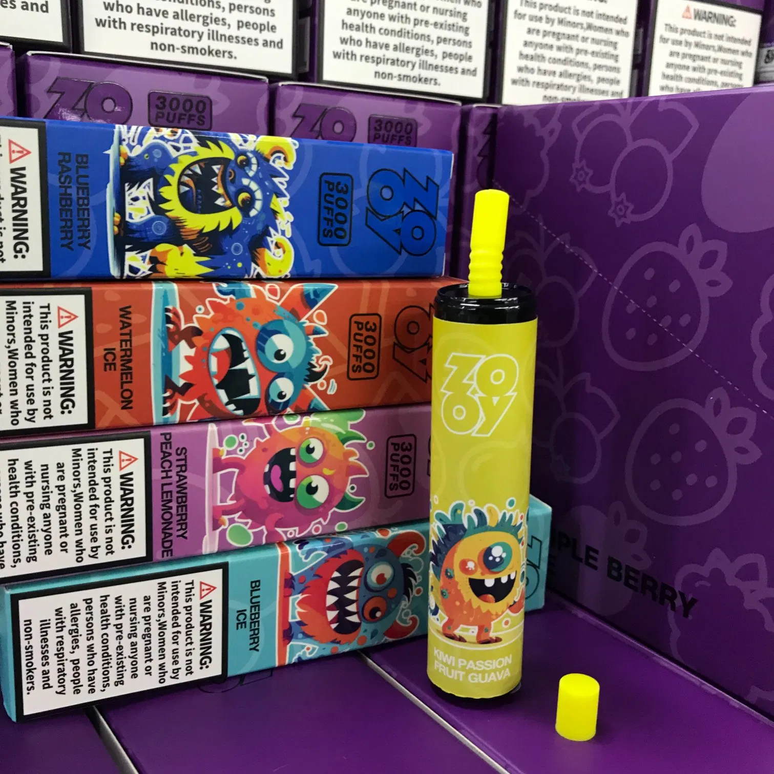 Zooy MIN COLA BOTTLE 3000 Puffs Nederland Vape Pro Eu Warehouse
