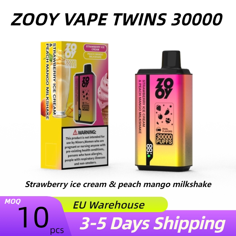 Disposable Zooy Bar TWINS Vape Pro 30000 Puffs Nederland