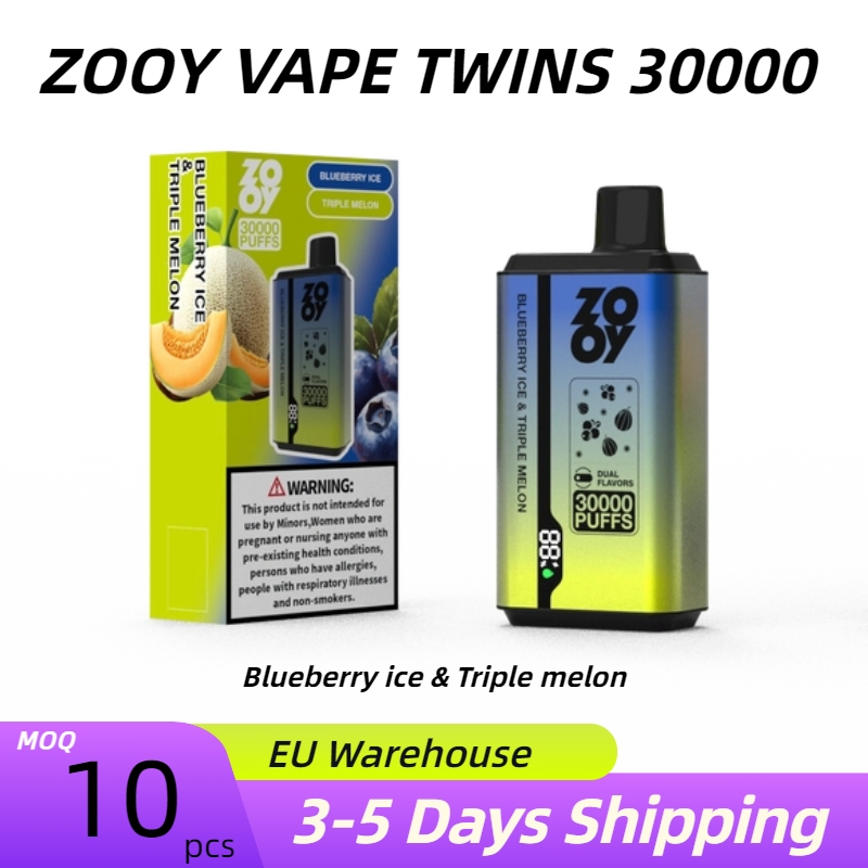 Disposable Zooy Bar TWINS Vape Pro 30000 Puffs Nederland