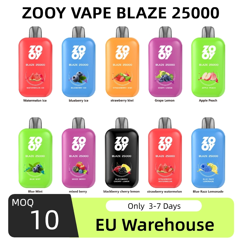 Disposable Zooy Bar Vape Pro 25000 Puffs Nederland