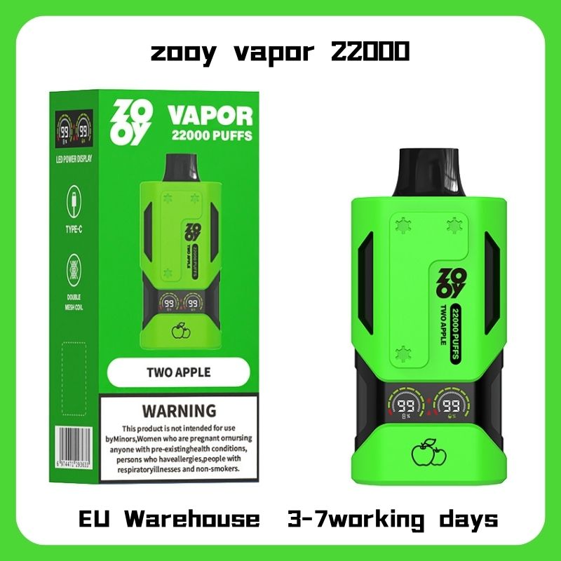 Disposable Zooy Vape Pro 22000 Puffs Nederland VAPOR