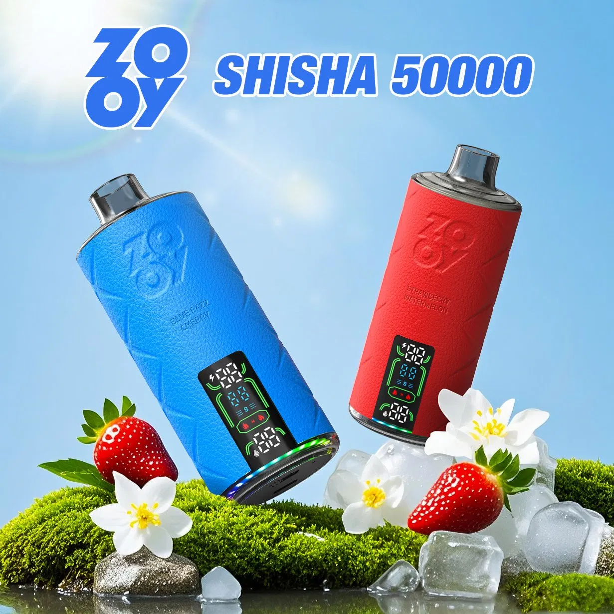 Zooy Disposable Vape Pro Bar SHISHA 50000 Puffs Nederland