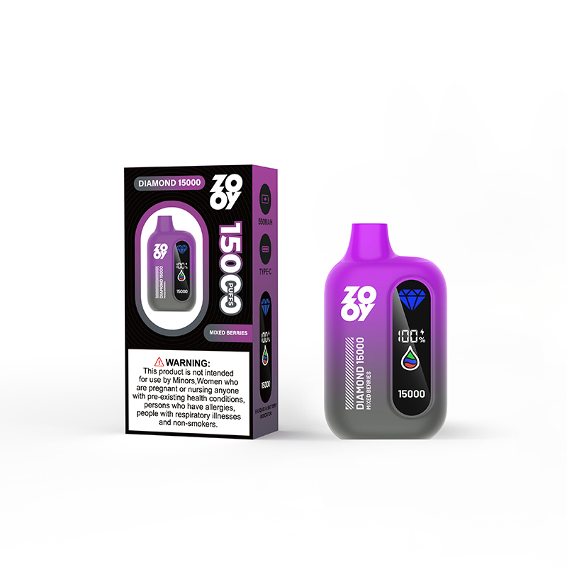 Wholesale Zooy Bar Vape Pro 15000 Puffs Nederland DIAMOND