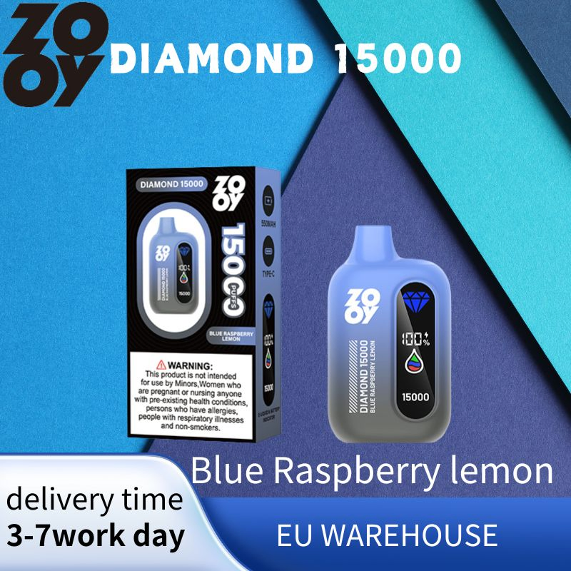 Zooy Disposable Vape Pro Bar 15000 Puffs Nederland DIAMOND