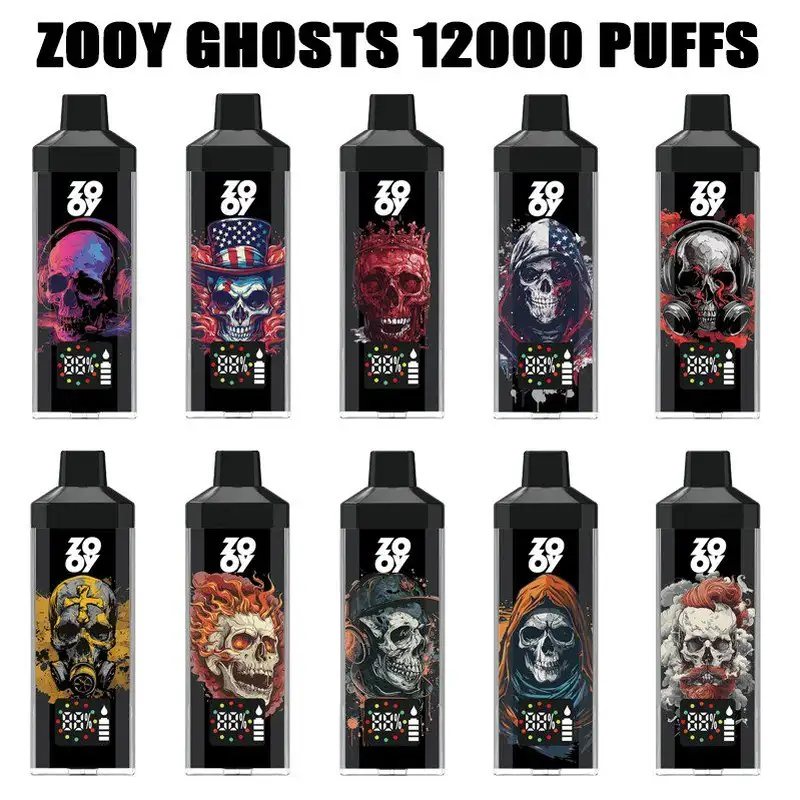 Zooy Bar Ghosts 12000 Puffs Disposable E-cigarettes