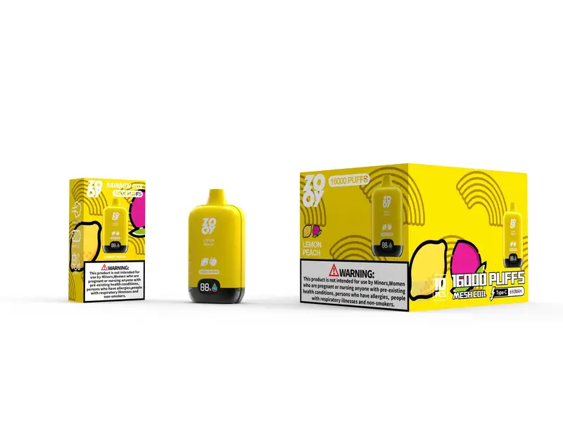 Zooy Disposable Vapes 16000 Puffs Rainbow box