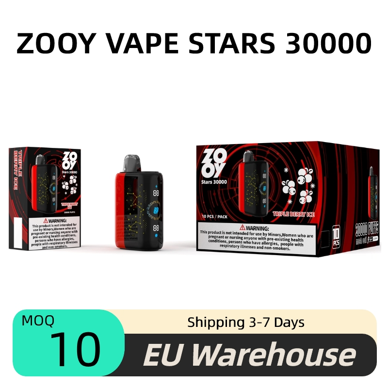 Zooy STARS Vape Pro 30000 Puffs Nederland Wholesale