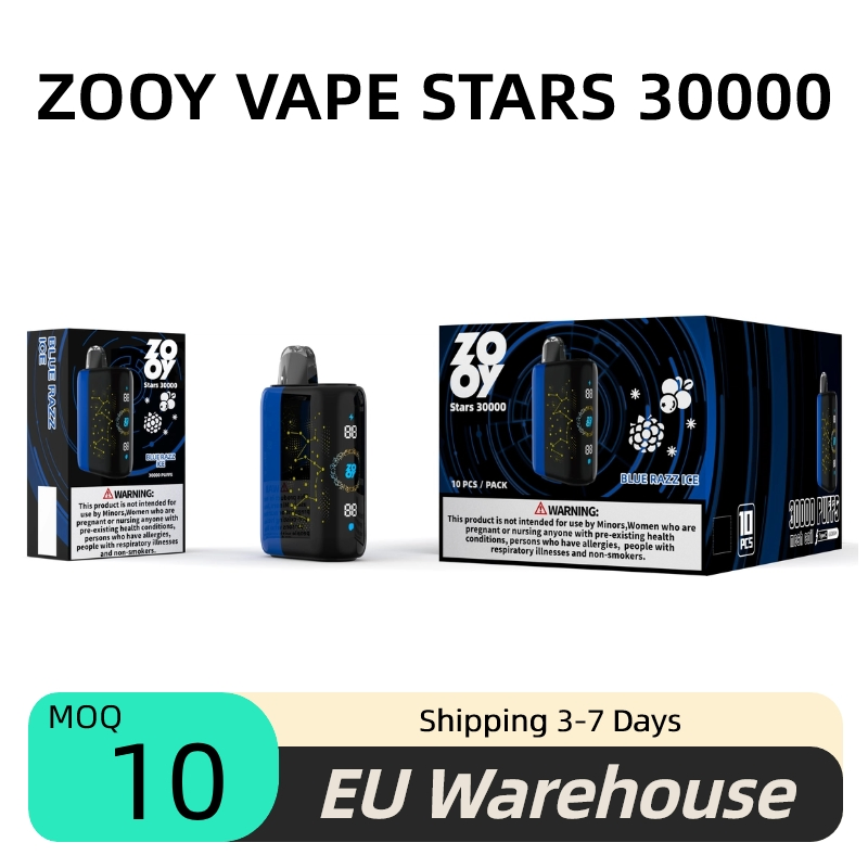 Zooy STARS Vape Pro 30000 Puffs Nederland Wholesale