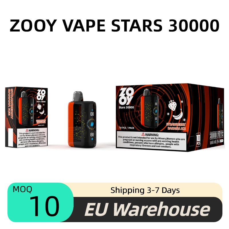 Zooy STARS Vape Pro 30000 Puffs Nederland Wholesale