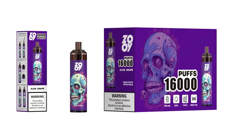 Zooy Tornado 16000 Puffs Vapes Wholesale Eu Warehouse