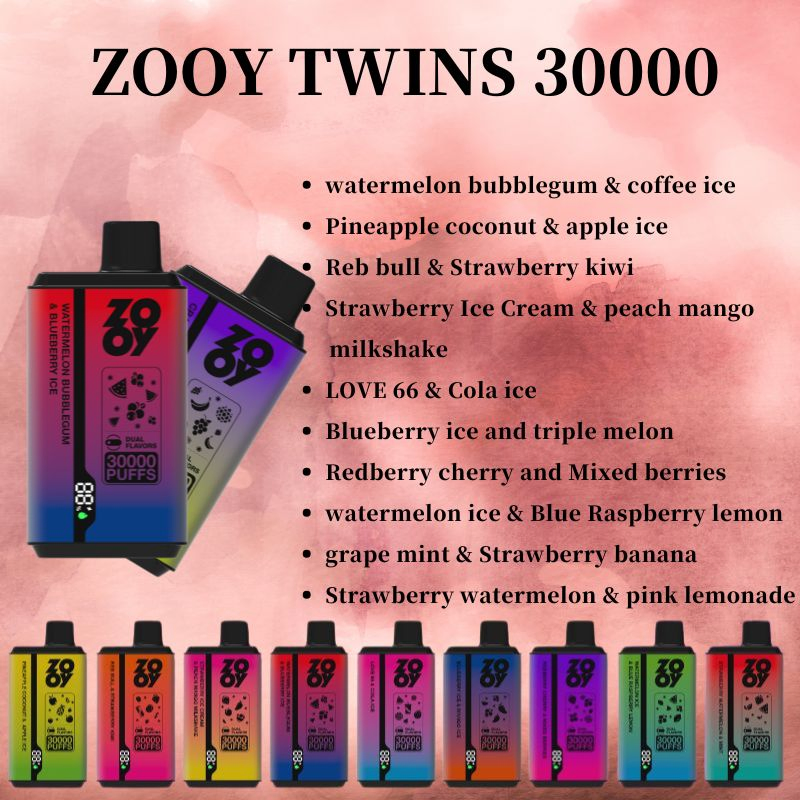 Zooy TWINS 30000 Puffs Nederland Vape Pro Eu Warehouse