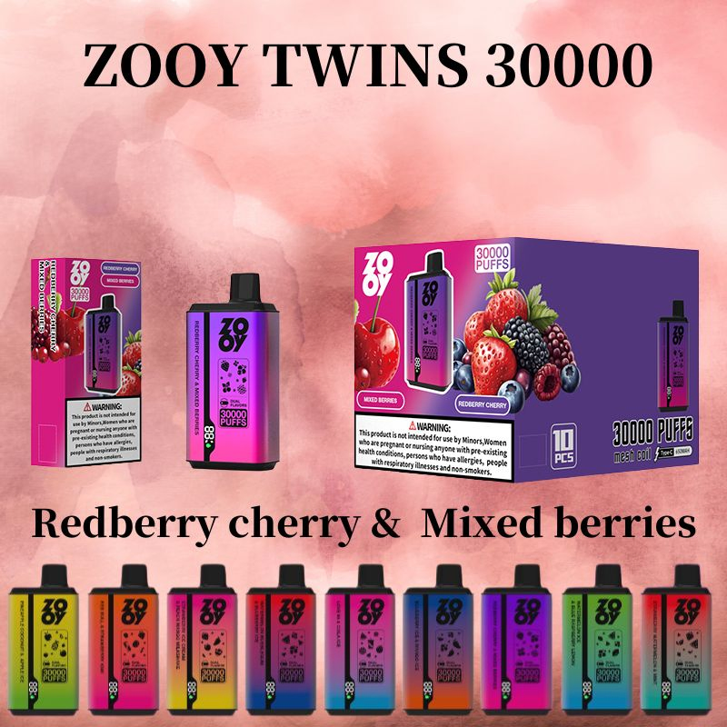 Zooy TWINS 30000 Puffs Nederland Vape Pro Eu Warehouse